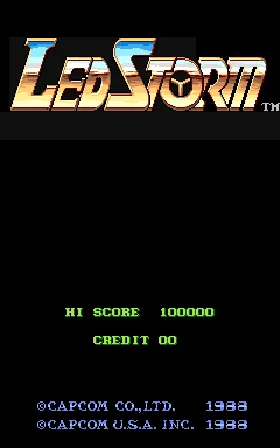 Led Storm (US) screen shot title